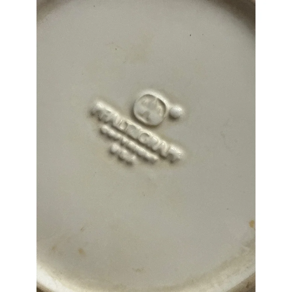Pfaltzgraff Heritage White Stoneware 7.25 Inch Round Vegetable Serving Bowl USA